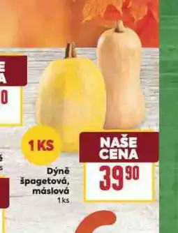 Billa Dýně špagetová nabídka