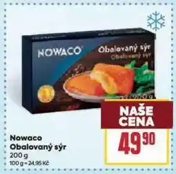 Billa Nowaco obalovaný sýr nabídka