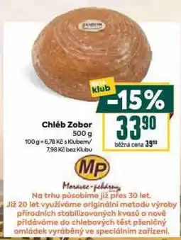 Billa Chléb zobor nabídka