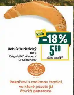 Billa Rohlík turistický nabídka
