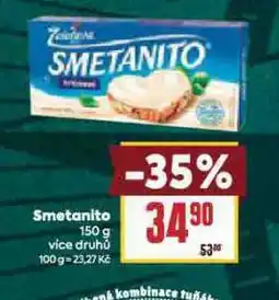 Billa Smetanito nabídka