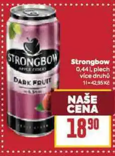 Billa Strongbow nabídka