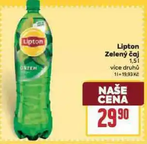 Billa Lipton zelený čaj nabídka