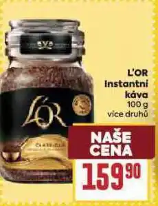 Billa L´or instatní káva nabídka