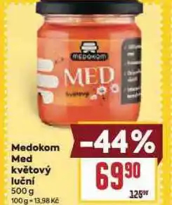 Billa Medokom med květový nabídka