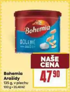 Billa Bohemia arašídy nabídka