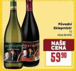 Billa Puvodní sklepmistr nabídka