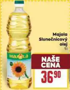 Billa Majola slunečnicový olej nabídka
