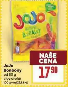 Billa Jojo bonbony nabídka