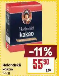 Billa Holandské kakao nabídka