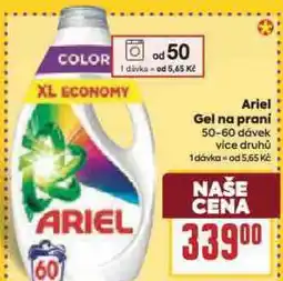 Billa Ariel gel na praní nabídka
