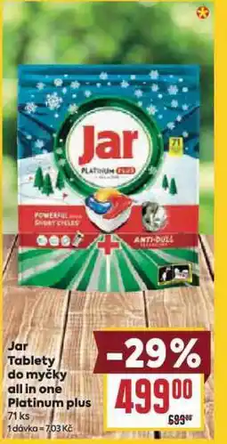 Billa Jar tablety do myčky all in one platinum plus nabídka