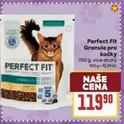 Billa Perfect fit granule pro kočky nabídka