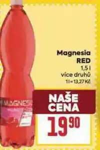 Billa Magnesia red nabídka