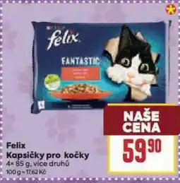 Billa Felix kapsičky pro kočky nabídka