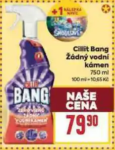 Billa Cillit bang žádný vodní kámen nabídka