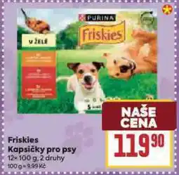 Billa Friskies kapsičky pro psy nabídka