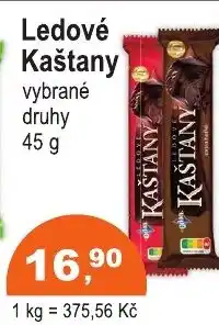 COOP DISKONT Ledové Kaštany nabídka