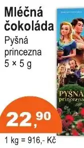 COOP DISKONT Mléčná čokoláda nabídka