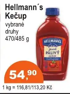 COOP DISKONT Hellmann's Kečup nabídka