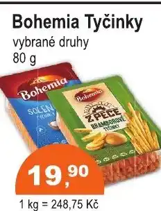 COOP DISKONT Bohemia Tyčinky nabídka