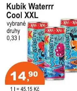 COOP DISKONT Kubík Waterrr Cool XXL nabídka