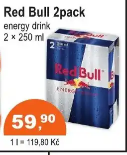 COOP DISKONT Red Bull energy drink nabídka