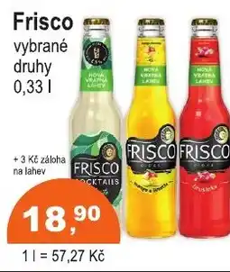 COOP DISKONT Frisco nabídka
