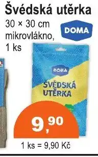 COOP DISKONT DOMA Švédská utěrka nabídka