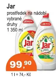 COOP DISKONT Jar prostředek na nádobí nabídka