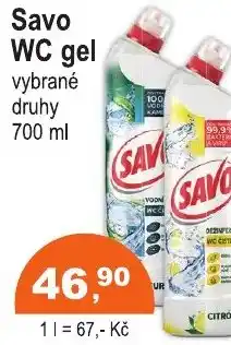 COOP DISKONT Savo WC gel nabídka