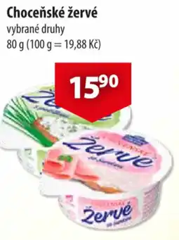 CBA Choceňské žervé nabídka