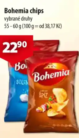 CBA Bohemia chips nabídka