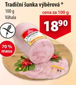 CBA Tradiční šunka výběrová nabídka
