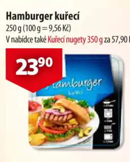 CBA Hamburger kuřecí nabídka
