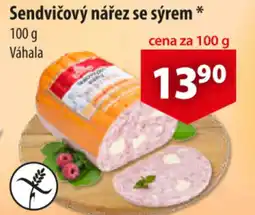 CBA Sendvičový nářez se sýrem nabídka