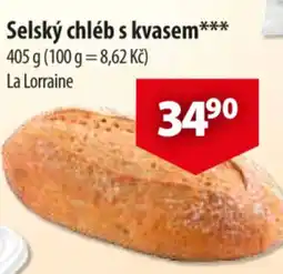 CBA Selský chléb s kvasem nabídka