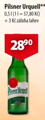 CBA Pilsner Urquell nabídka