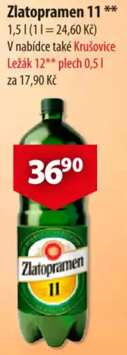 CBA Zlatopramen 11 nabídka