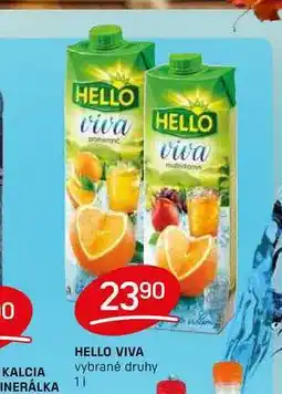 Flop HELLO VIVA vybrané druhy 1l nabídka
