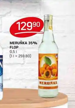 Flop MERUŇKA 35% FLOP 0,5l nabídka