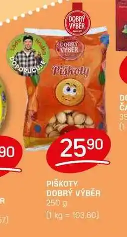 Flop PIŠKOTY DOBRÝ VÝBĚR 250 g nabídka