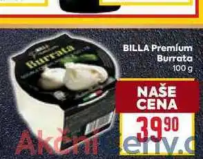 Billa BILLA Premium Burrata 100g nabídka