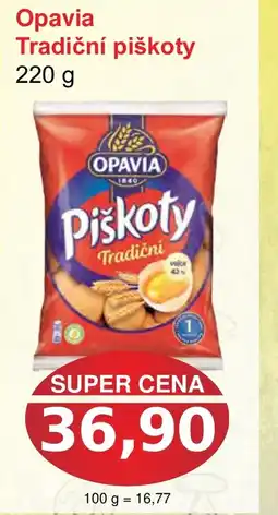 PLUS JIP OPAVIA Tradiční piškoty nabídka