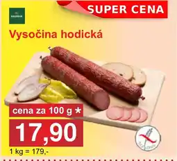 PLUS JIP Vysočina hodická nabídka