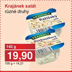 PLUS JIP Krajánek salát nabídka