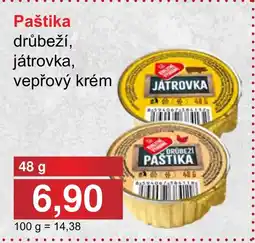 PLUS JIP Paštika nabídka
