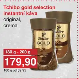 PLUS JIP Tchibo gold selection instantní káva nabídka