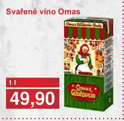 PLUS JIP Svařené víno Omas nabídka