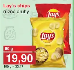 PLUS JIP Lay's chips nabídka
